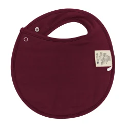 Kyte Baby Cushy Bib in Burgundy Best