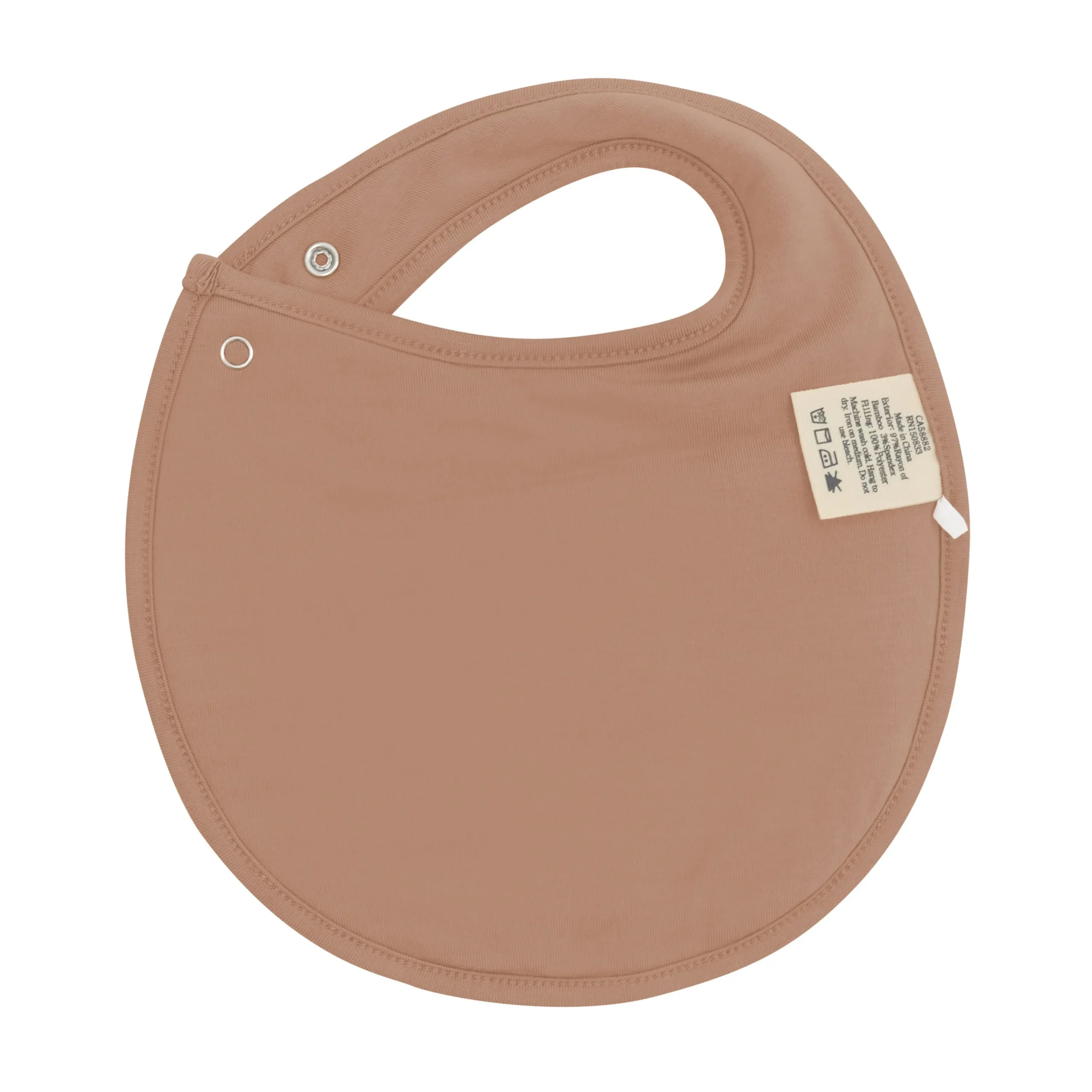 Kyte Baby Cushy Bib in Latte Best