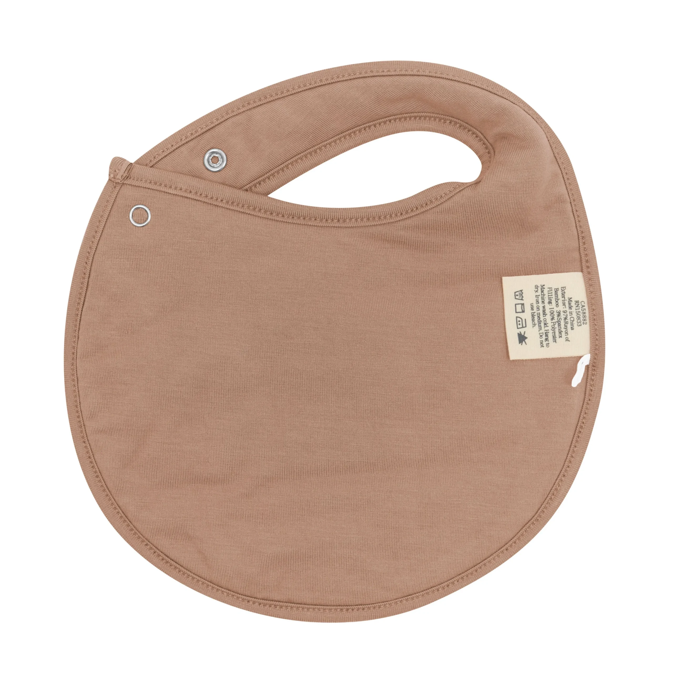 Kyte Baby Cushy Bib in Latte Leopard