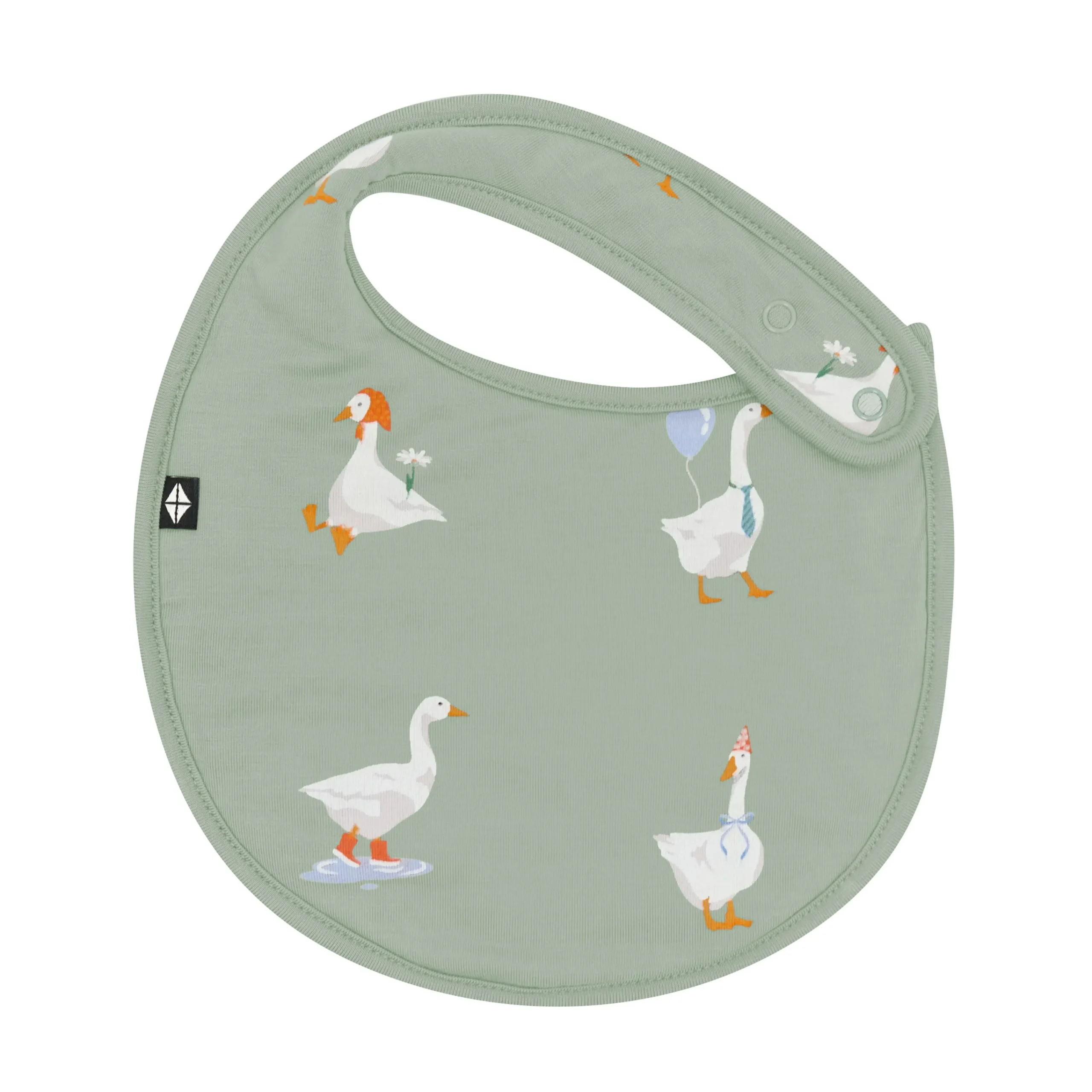 Kyte Baby Cushy Bib in Silly Goose Best