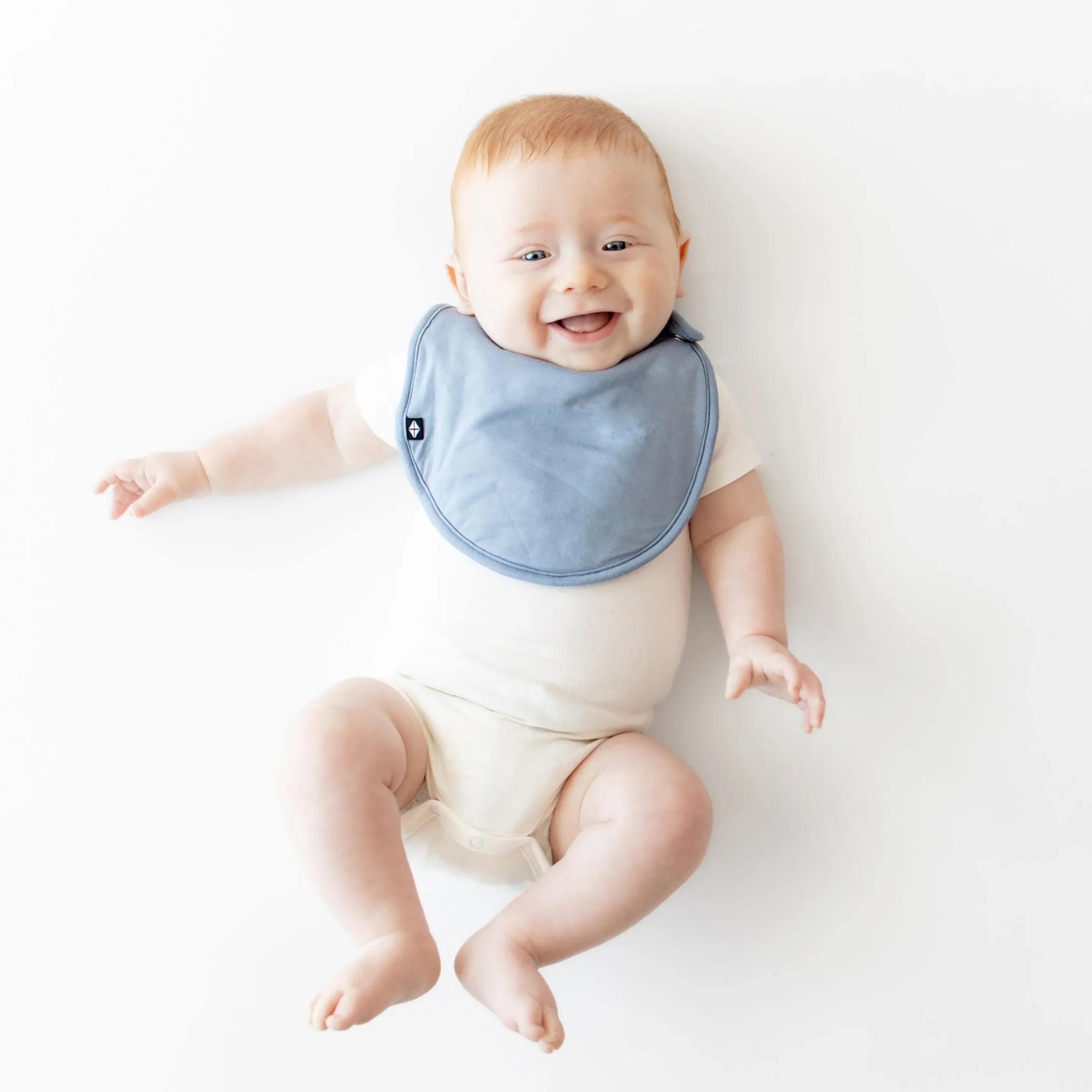 Kyte Baby Cushy Bib in Slate Clearance
