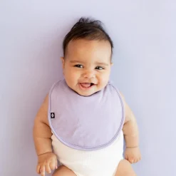 Kyte Baby Cushy Bib in Taro Discount