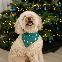 Kyte Baby Dog Bandana in Merry and Bright