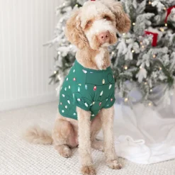 Kyte Baby Dog Tee in Merry and Bright Merry & Bright Clearance
