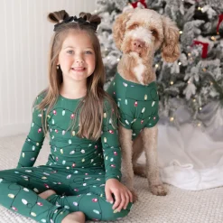 Kyte Baby Dog Tee in Merry and Bright Merry & Bright Clearance