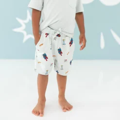 Kyte Baby Drawstring Short in Superman™ Discount