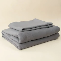 Kyte Baby Fitted Sheet with Pillowcases in Charcoal Outlet