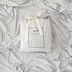 Kyte Baby Fitted Sheet with Pillowcases in Storm Sale