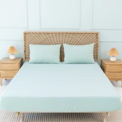 Kyte Baby Fitted Sheet with Pillowcases in Sage Outlet