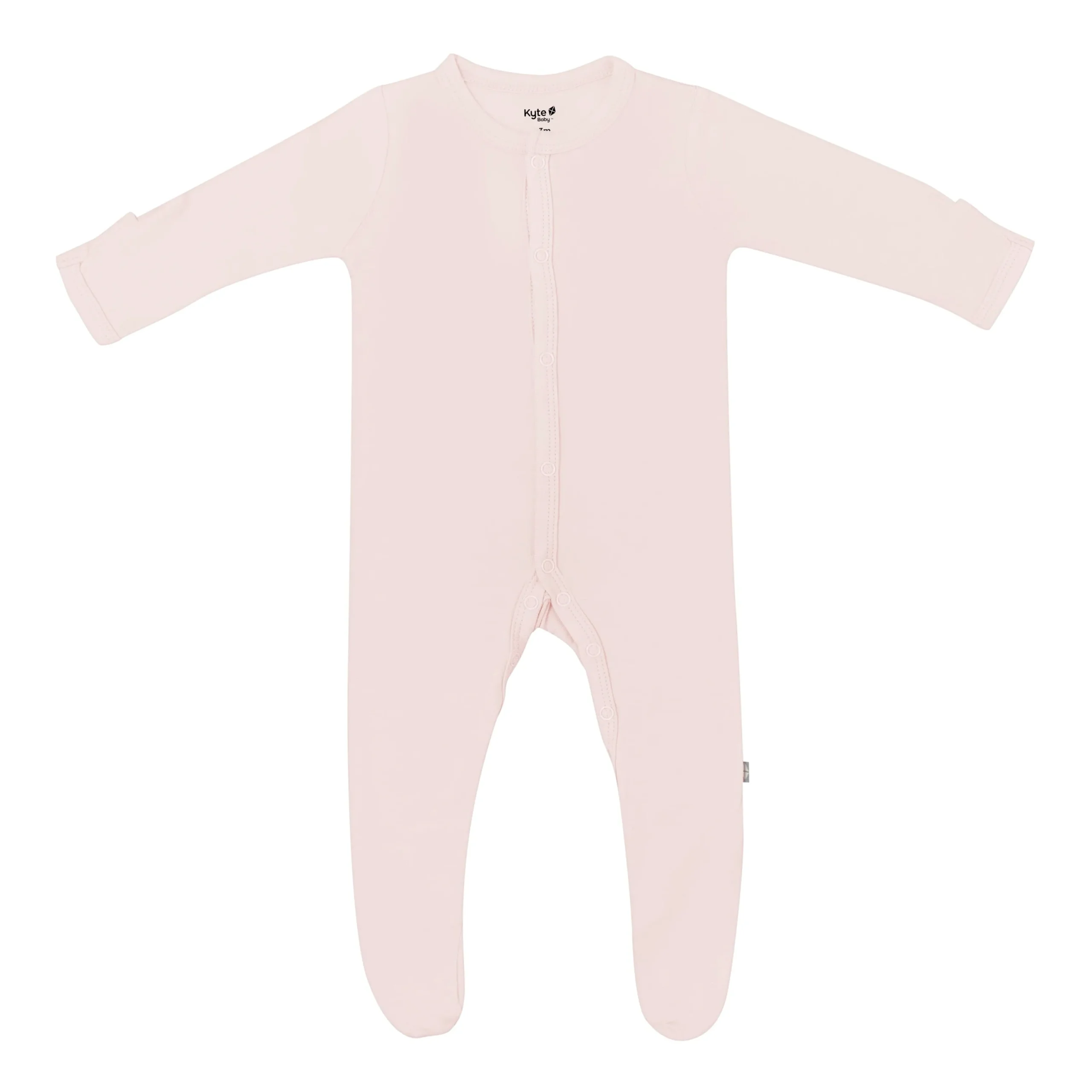 Kyte Baby Footie in Blush Clearance