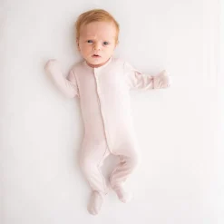 Kyte Baby Footie in Blush Clearance