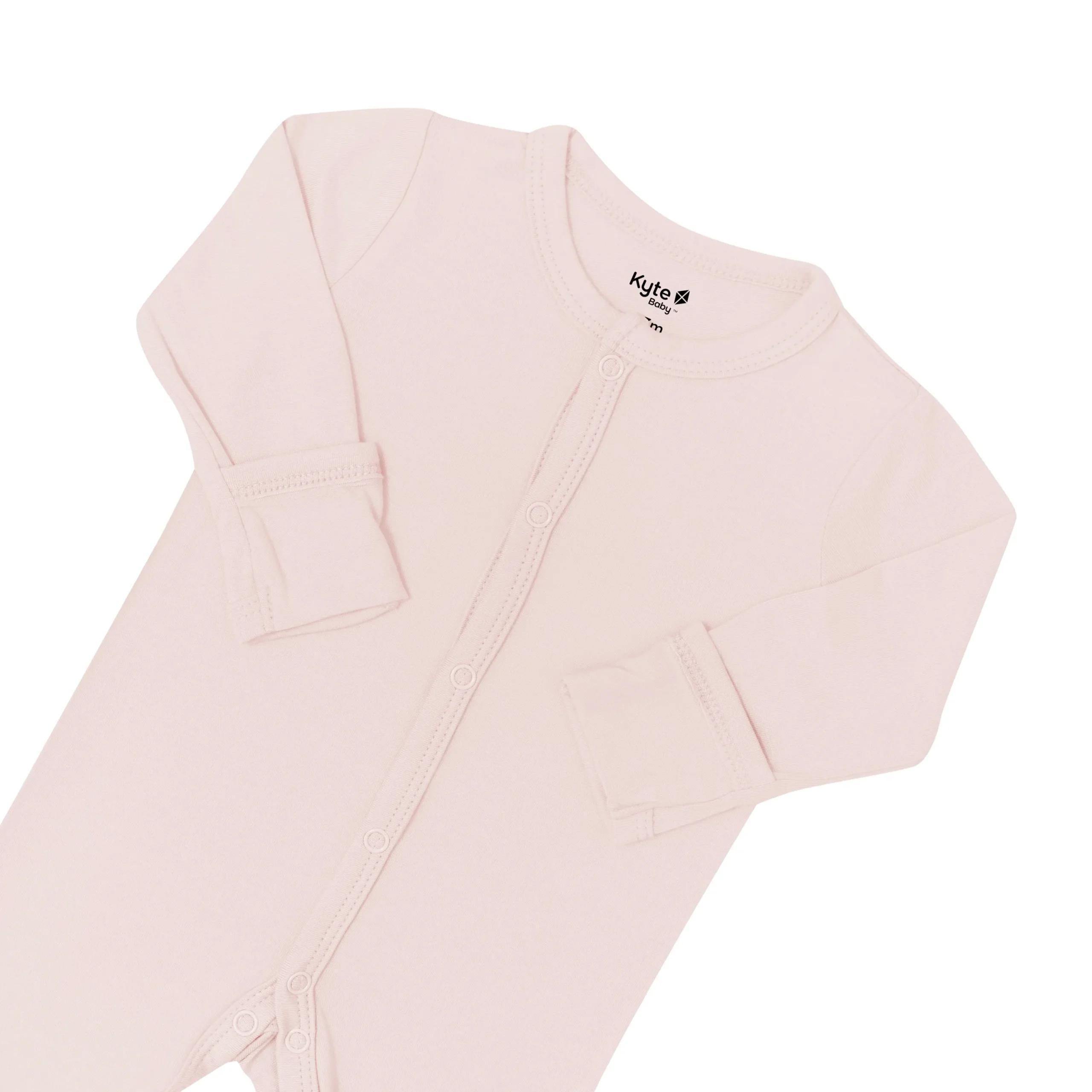 Kyte Baby Footie in Blush Clearance