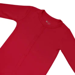 Kyte Baby Footie in Cardinal Clearance