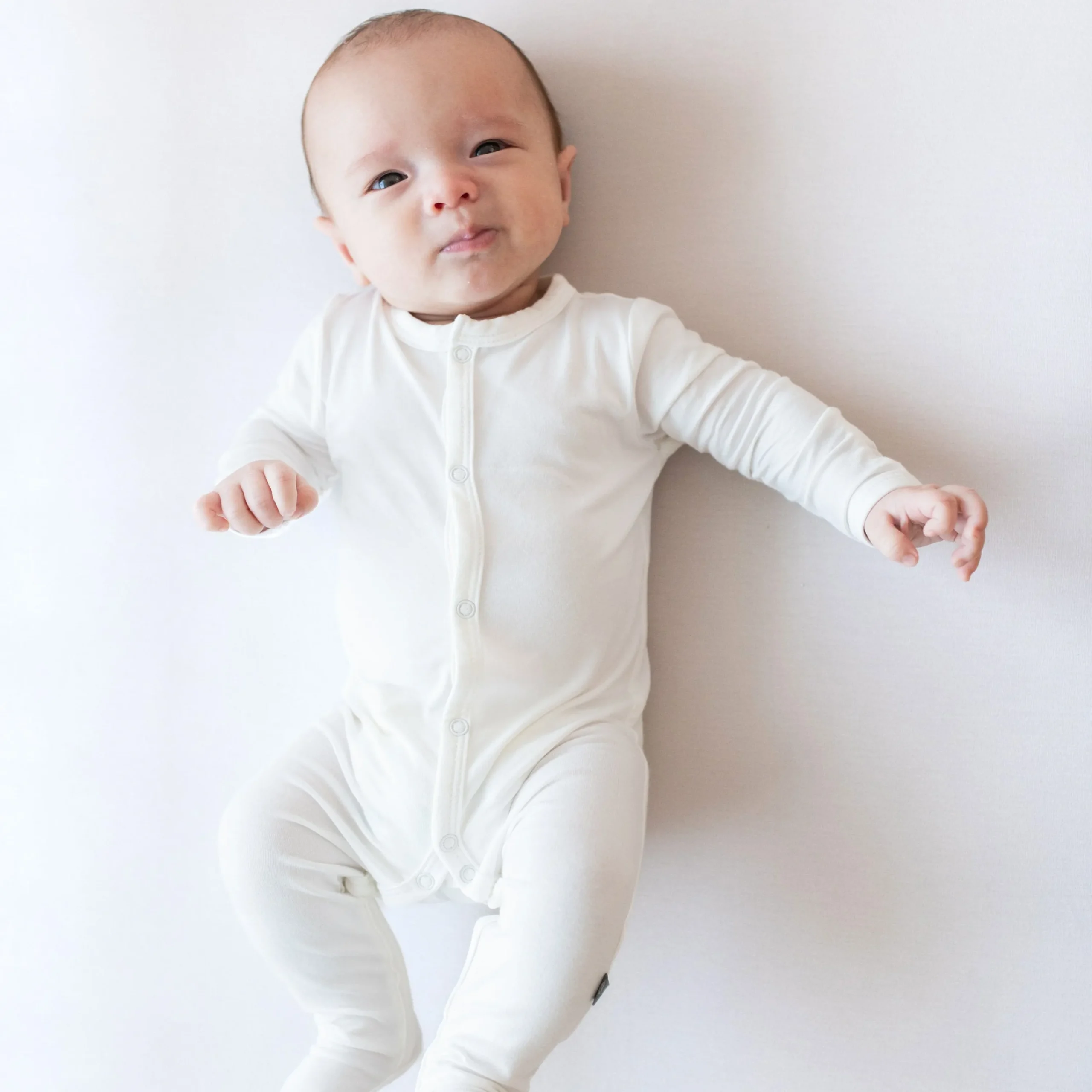 Kyte Baby Footie in Cloud Best