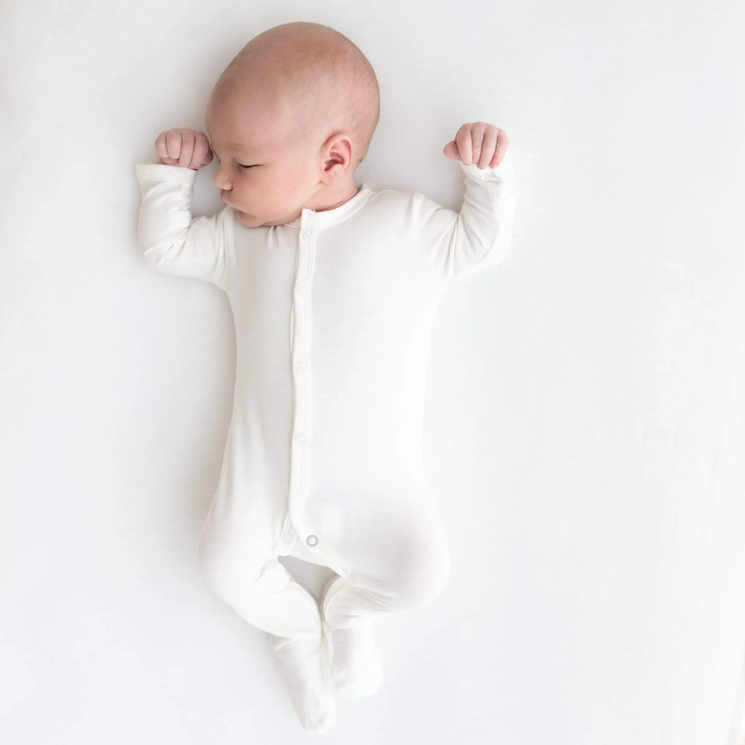Kyte Baby Footie in Cloud Best