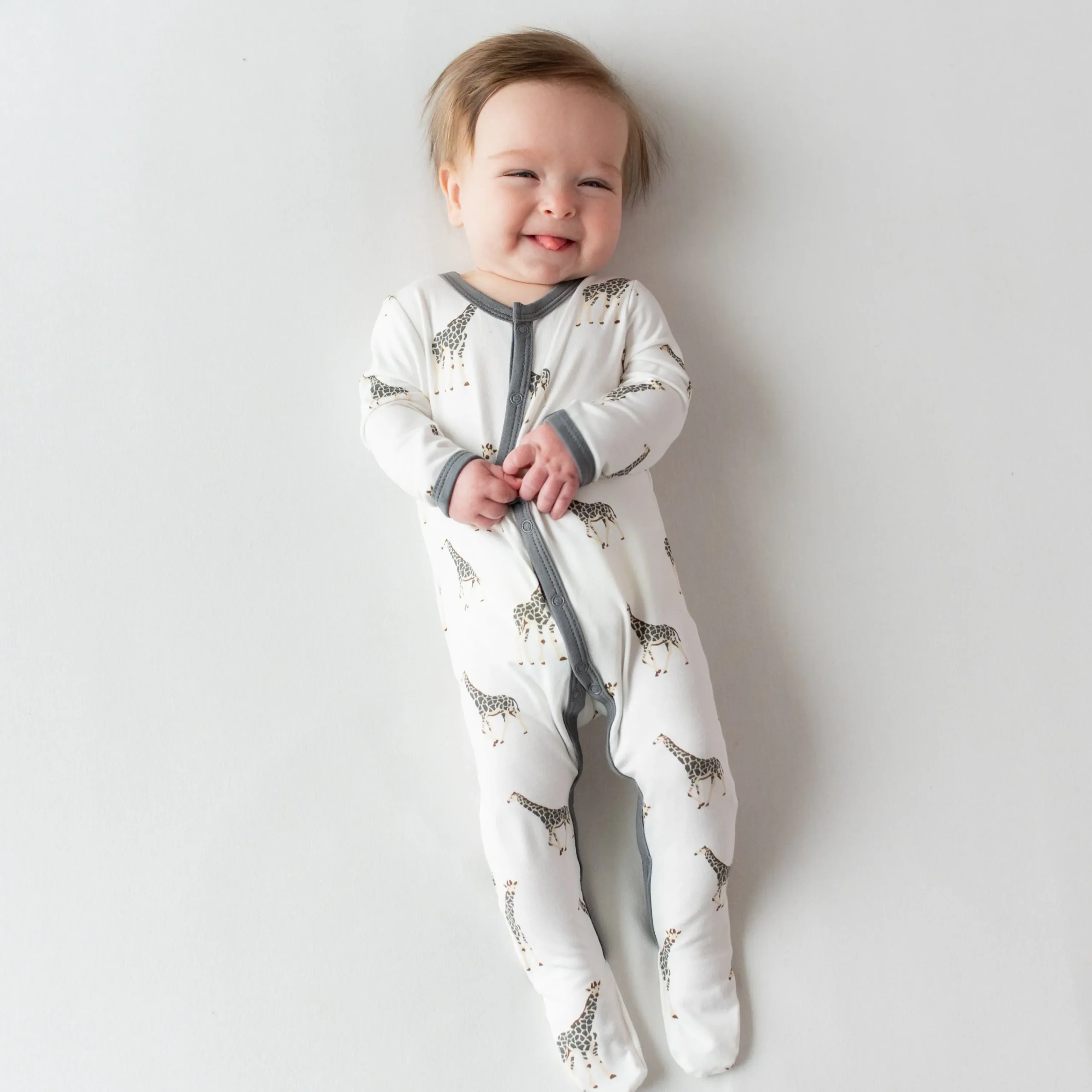 Kyte Baby Footie in Giraffe