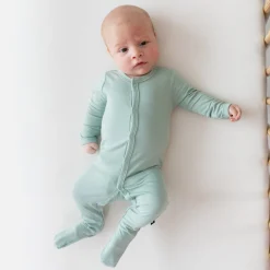 Kyte Baby Footie in Sage Online
