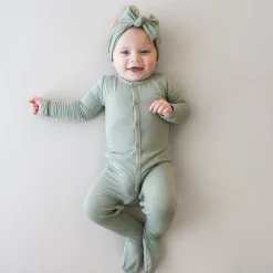 Kyte Baby Footie in Thyme New