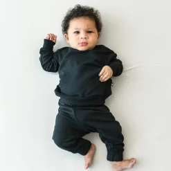 Kyte Baby French Terry Jogger Set in Midnight Outlet