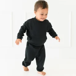Kyte Baby French Terry Jogger Set in Midnight Outlet