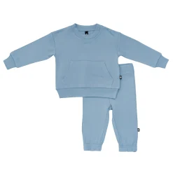 Kyte Baby French Terry Jogger Set in Slate