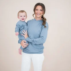 Kyte Baby French Terry Jogger Set in Slate