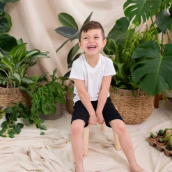 Kyte Baby Harem Shorts in Midnight Sale