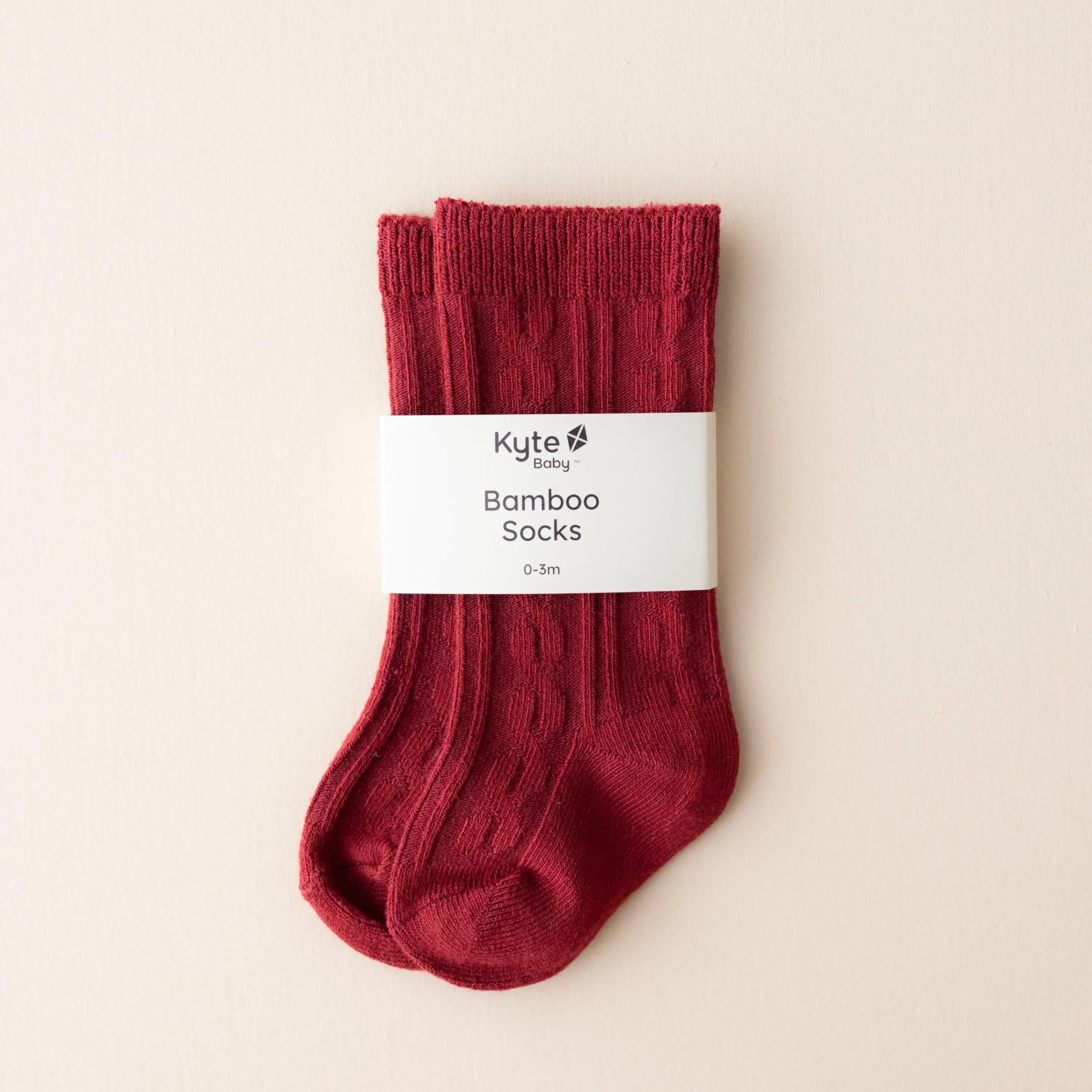 Kyte Baby Knee High Socks in Ruby Discount