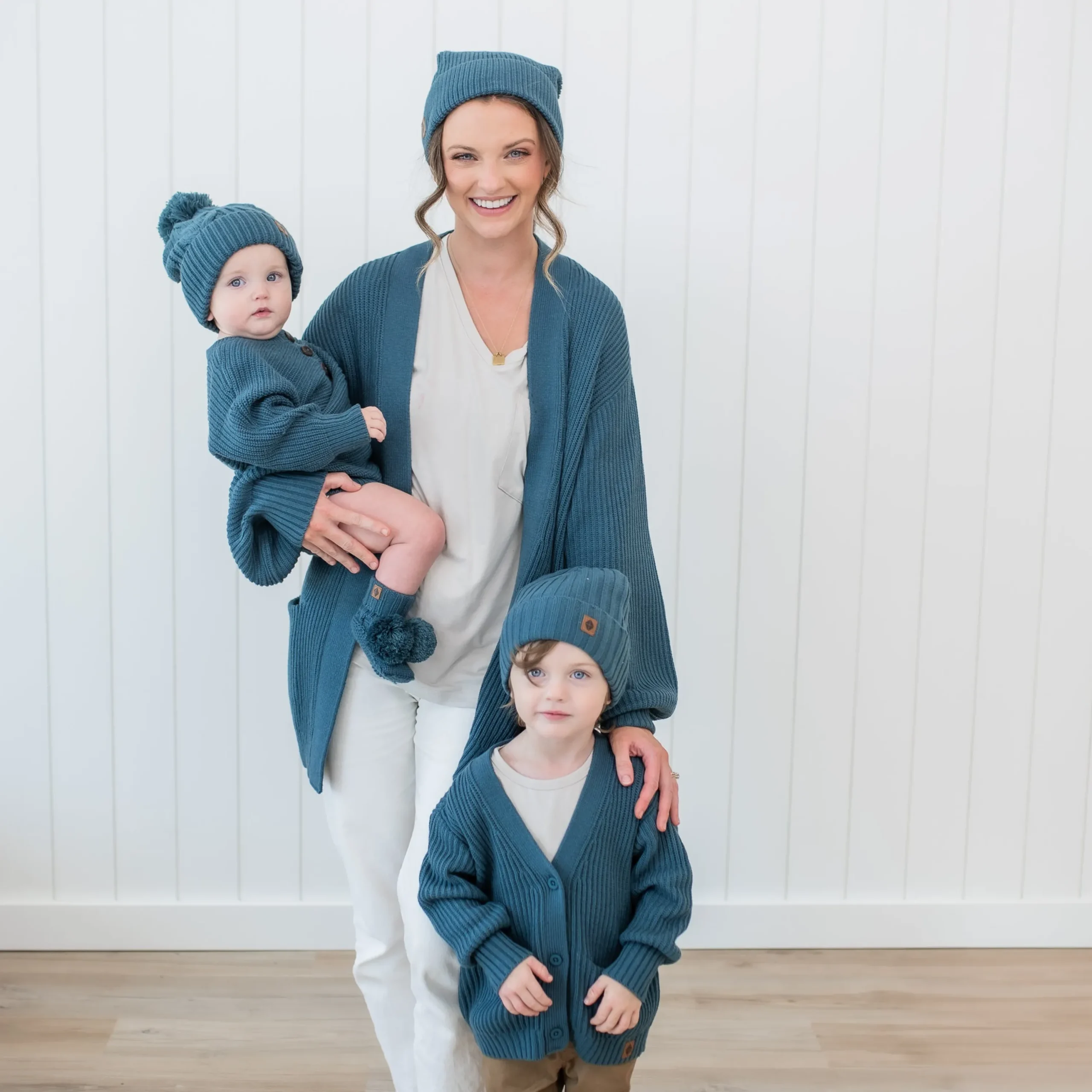 Kyte Baby Knit Booties in Atlantic Outlet