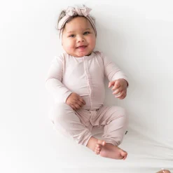 Kyte Baby Knotted Bow Headband in Blush Discount