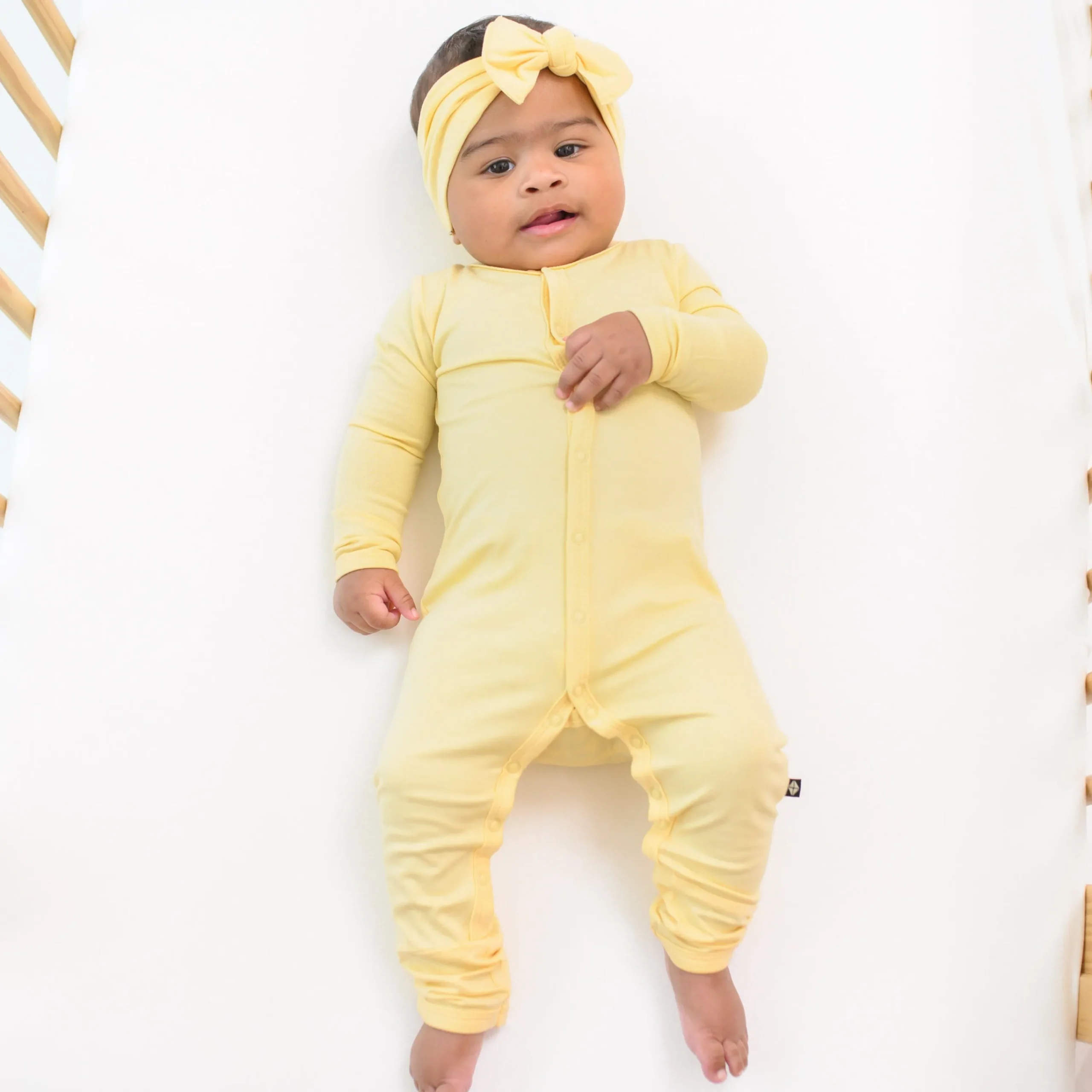 Kyte Baby Knotted Bow Headband in Lilikoi Clearance