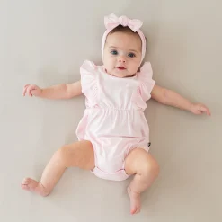 Kyte Baby Knotted Bow Headband in Sakura New