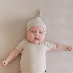 Kyte Baby Knotted Cap in Bisque Discount