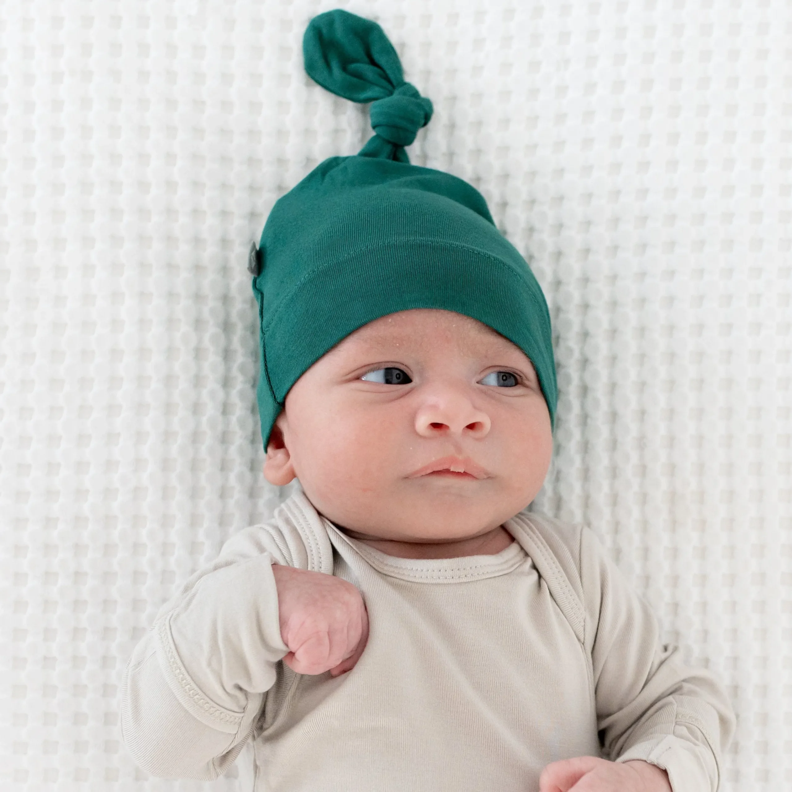 Kyte Baby Knotted Cap in Emerald Discount