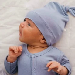 Kyte Baby Knotted Cap in Slate