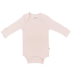 Kyte Baby Long Sleeve Bodysuit in Blush Clearance