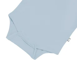 Kyte Baby Long Sleeve Bodysuit in Fog Clearance