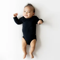 Kyte Baby Long Sleeve Bodysuit in Midnight New