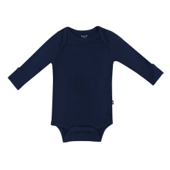 Kyte Baby Long Sleeve Bodysuit in Navy Sale