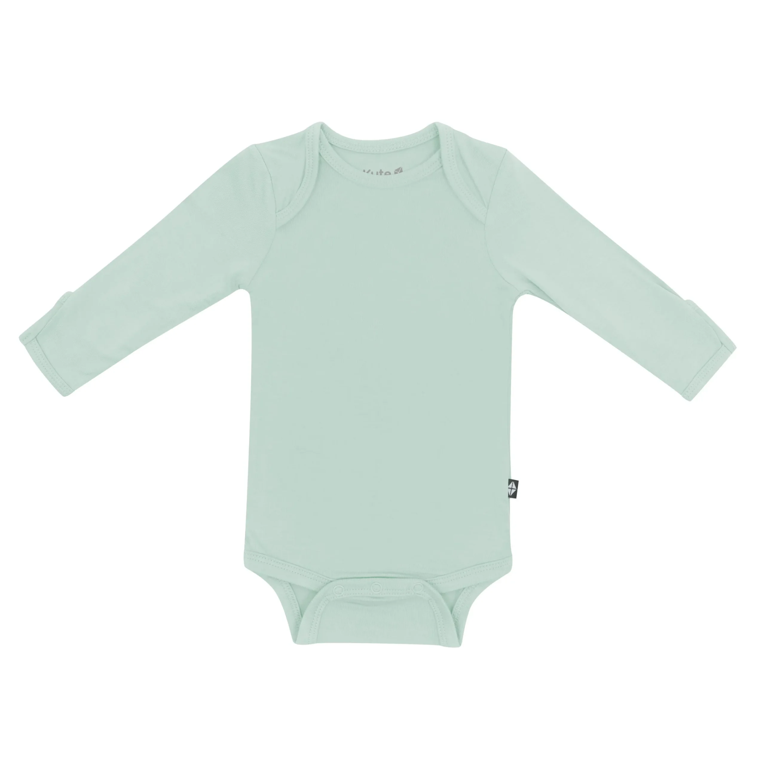 Kyte Baby Long Sleeve Bodysuit in Sage Discount