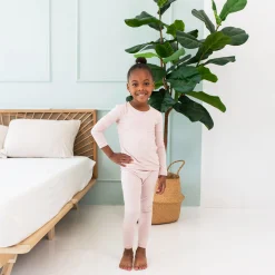 Kyte Baby Long Sleeve Pajamas in Blush Hot