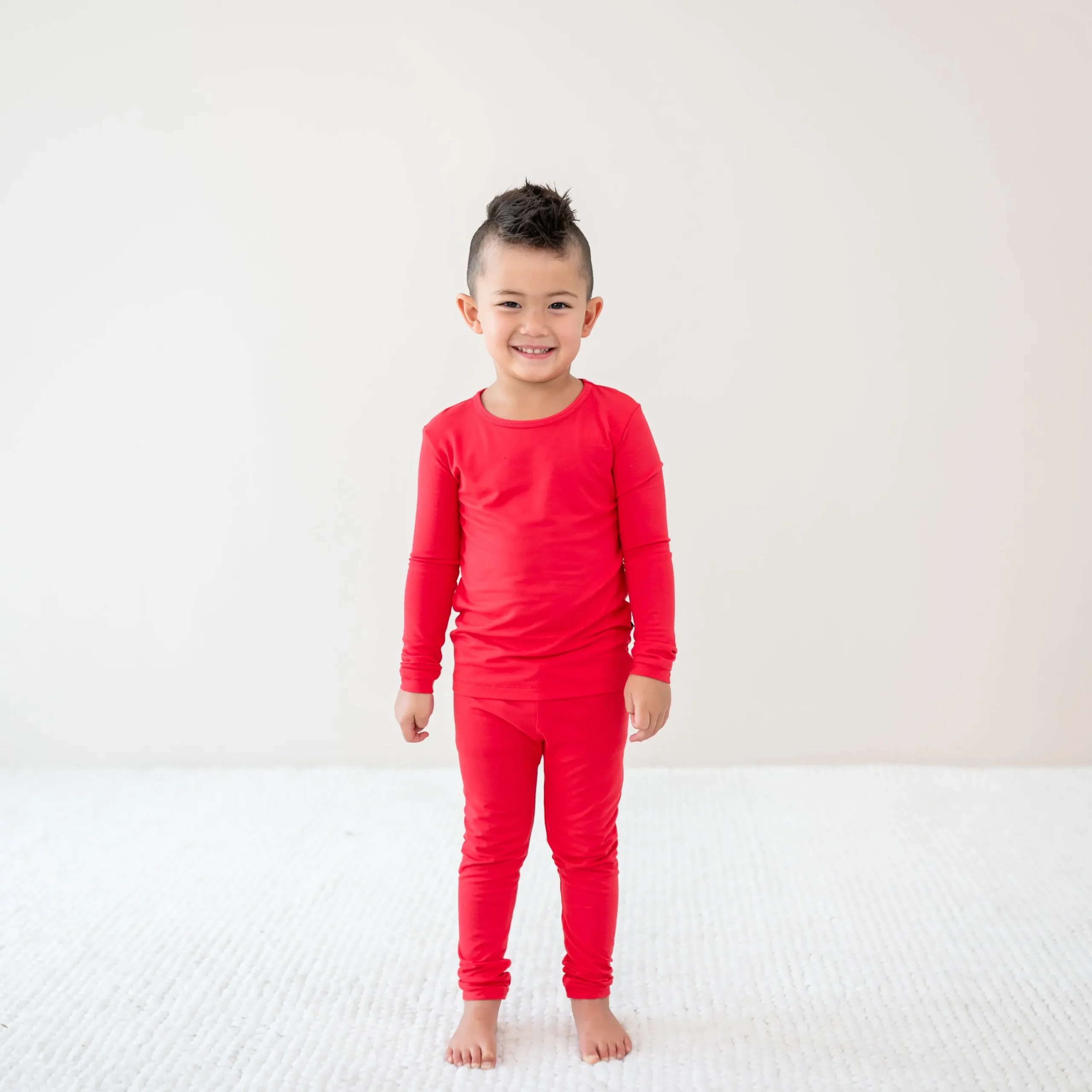 Kyte Baby Long Sleeve Pajamas in Cardinal Online