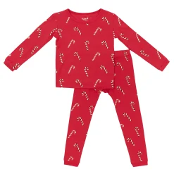 Kyte Baby Long Sleeve Pajamas in Candy Cane Best