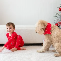 Kyte Baby Long Sleeve Pajamas in Candy Cane Best