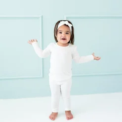 Kyte Baby Long Sleeve Pajamas in Cloud Outlet