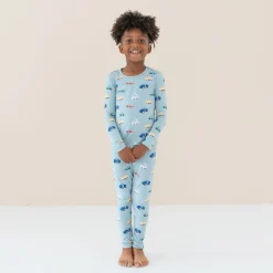 Kyte Baby Long Sleeve Pajamas in Construction Outlet