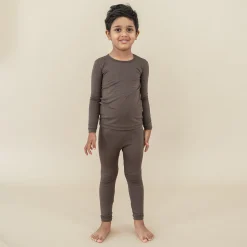 Kyte Baby Long Sleeve Pajamas in Espresso Online