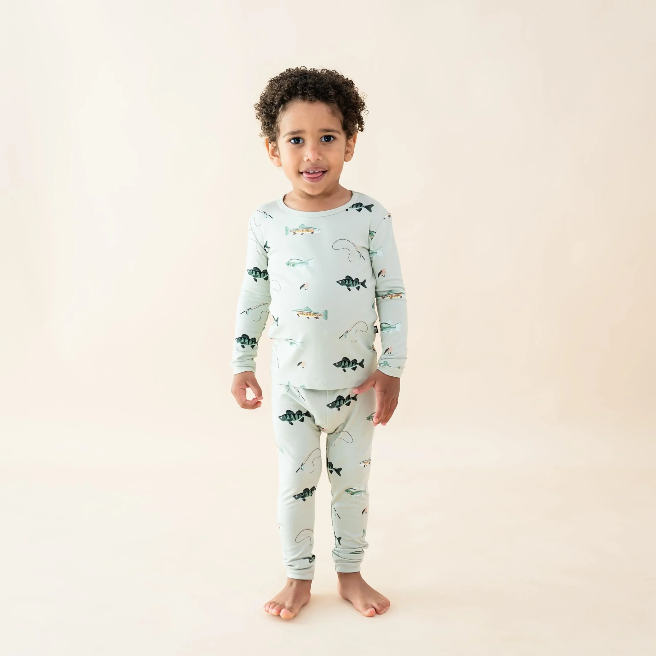 Kyte Baby Long Sleeve Pajamas in Fishing Sale