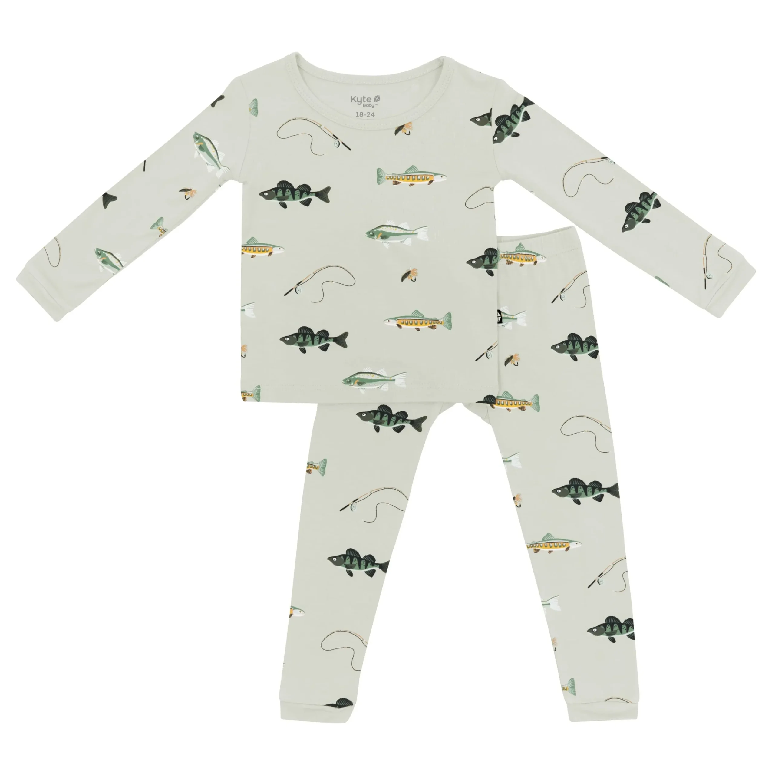 Kyte Baby Long Sleeve Pajamas in Fishing Sale