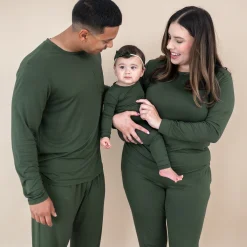 Kyte Baby Long Sleeve Pajamas in Fir Clearance